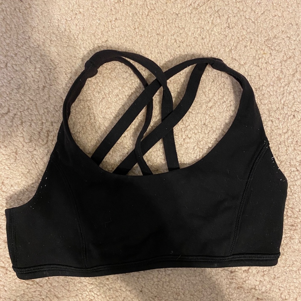 gently worn ivivva size ten reversible sports bra
